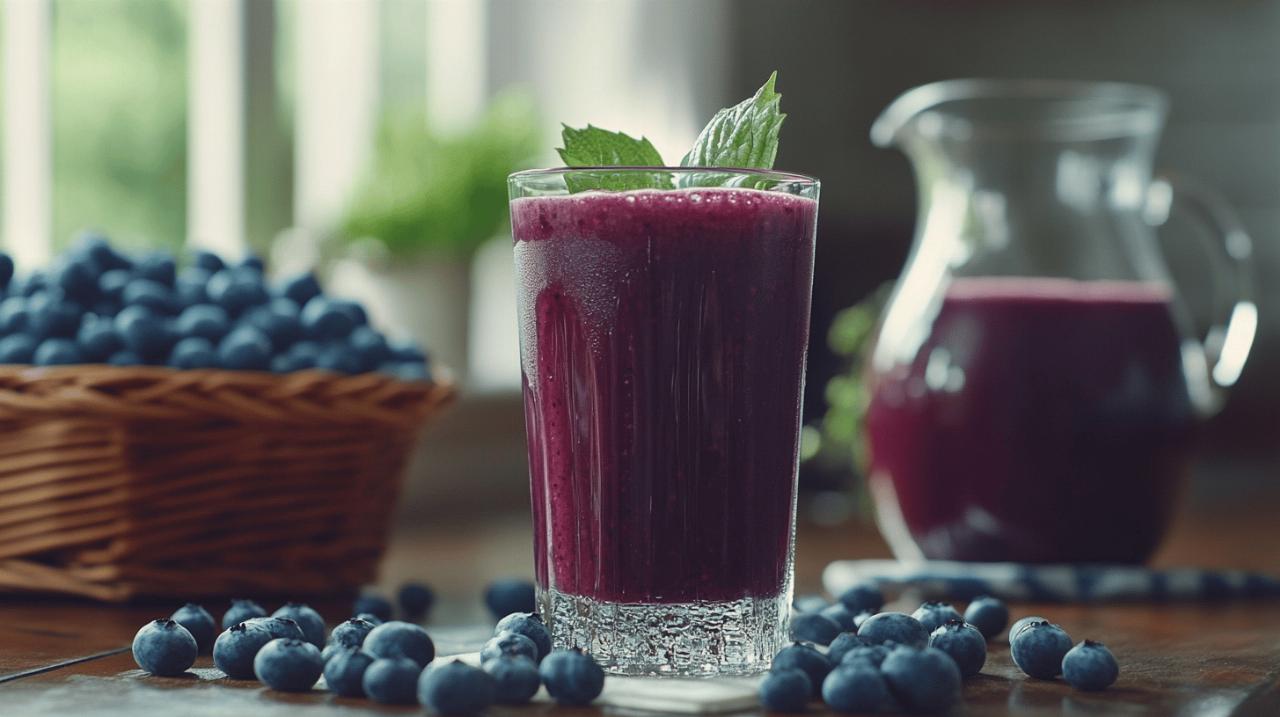 Jus de myrtille : la recette ancestrale pour renforcer votre systeme immunitaire